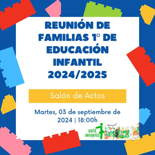 Reunión 1º de Educación Infantil
